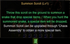 Summon Scroll (Lv1)